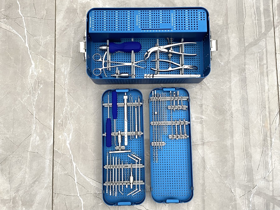 Ensemble d'instruments à plaque de verrouillage pour petits fragments (AO)