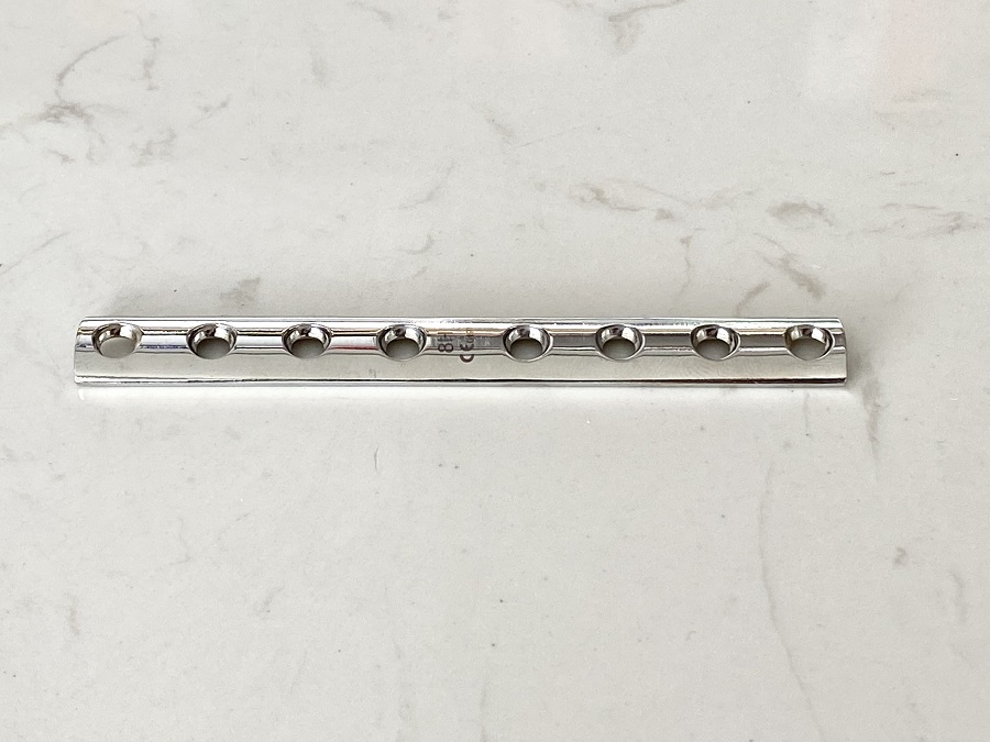 Un tiers de plaque tubulaire 3.5