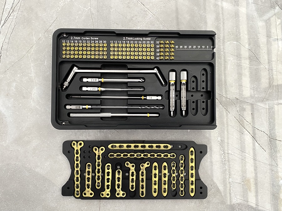 Ensemble d'instruments à plaque de verrouillage à mini-fragments de 2,7 mm