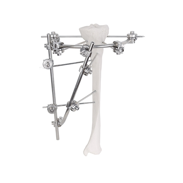 Fixateur externe du cadre du plateau tibial