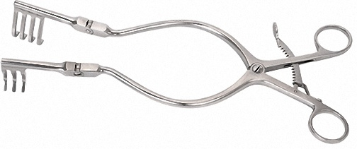 Écarteur spinal à crochets multiples