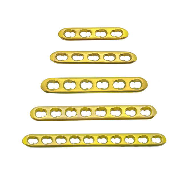 MINI PLAQUE DE VERROUILLAGE DROITE 2.7 MM