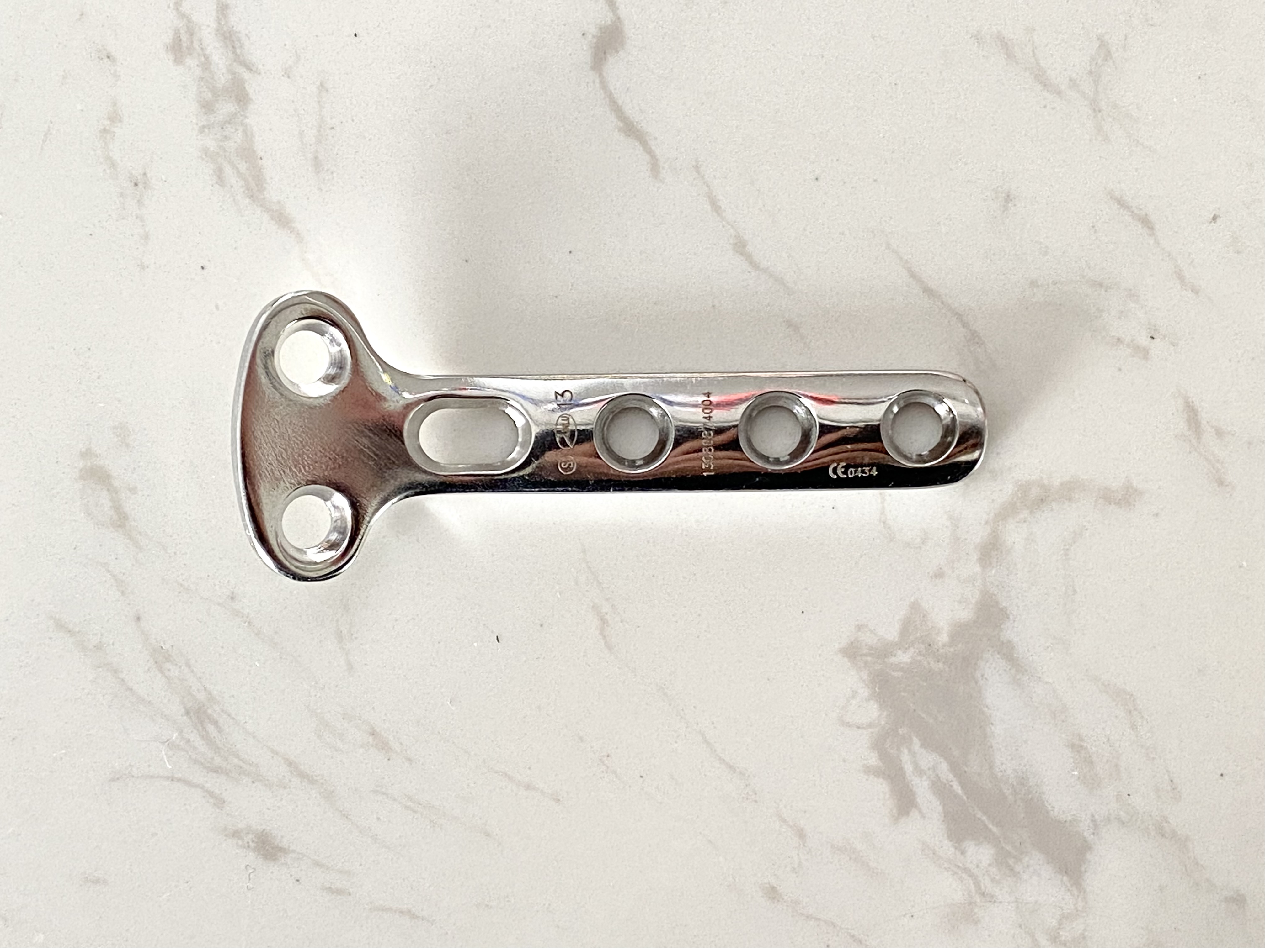 Plaque de Radius M&eacute;dial Distal M&eacute;tacarpe