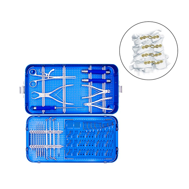 Ensemble d'instruments à plaque de façonnage laminaire