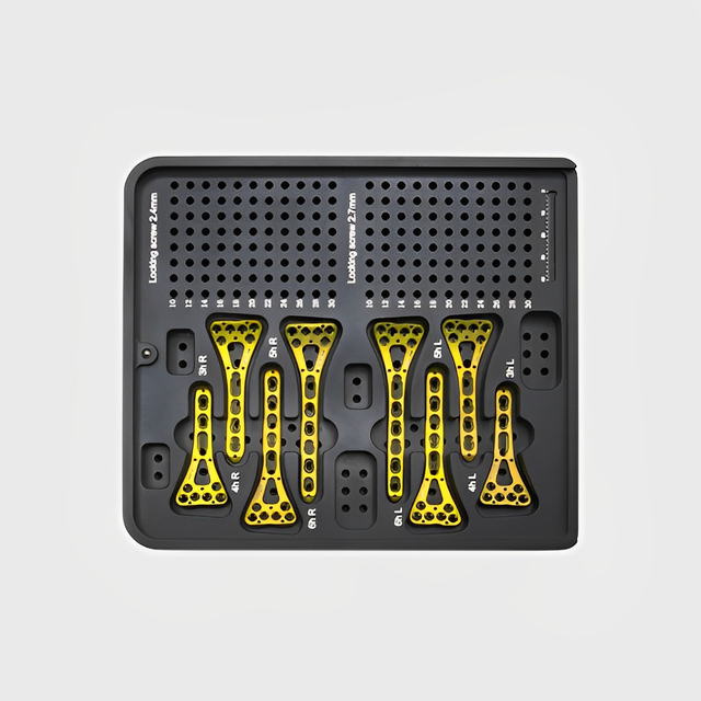 Boîte de plaque de rayon