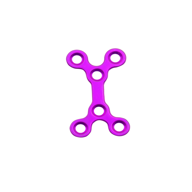 Plaque maxillo-faciale à double plaque en Y de 2,0 MM