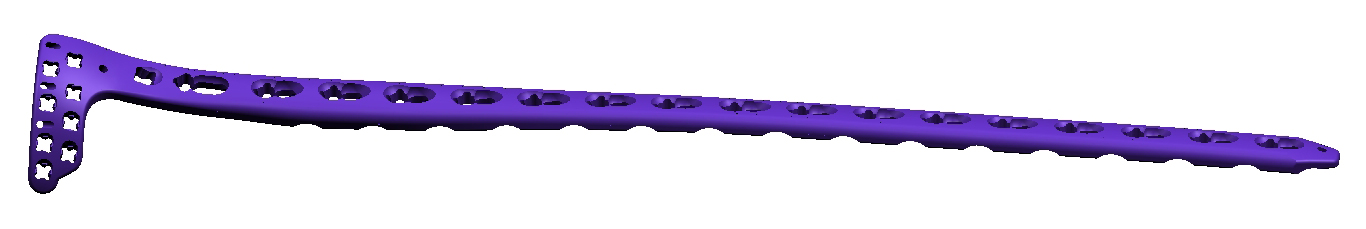 Va Assette de verrouillage du tibia latéral VA