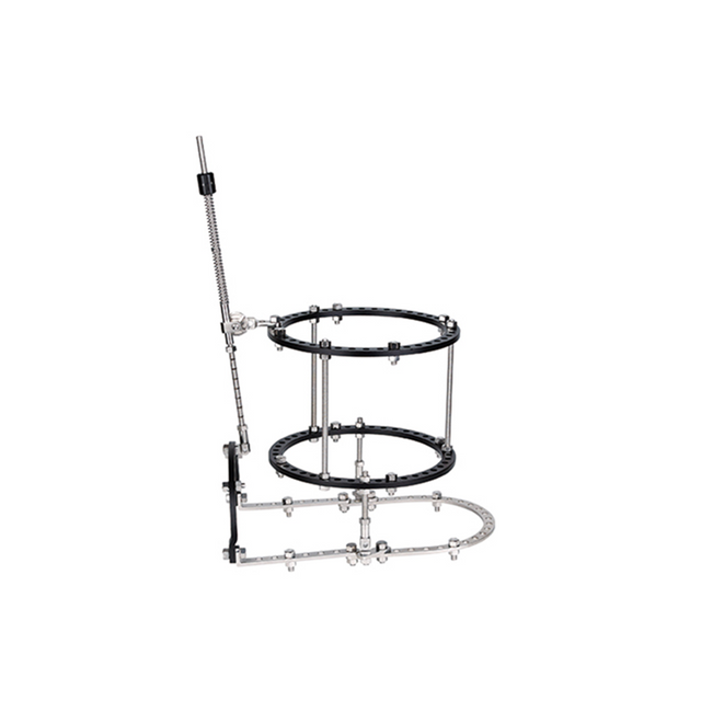 Fixateur externe d'allongement osseux équinovalgus