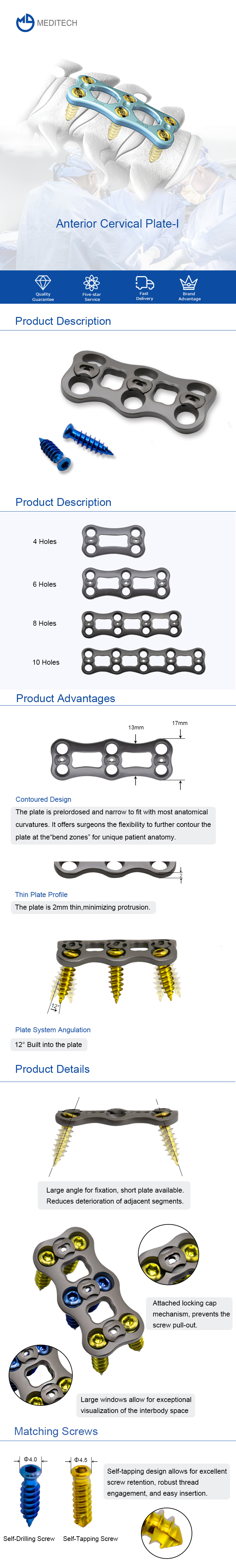 Plaque cervicale ant&eacute;rieure-i