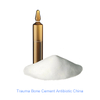 Traumatisme osseux ciment antibiotique Chine