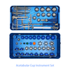 Ensemble d'instruments de tasse acétabulaire
