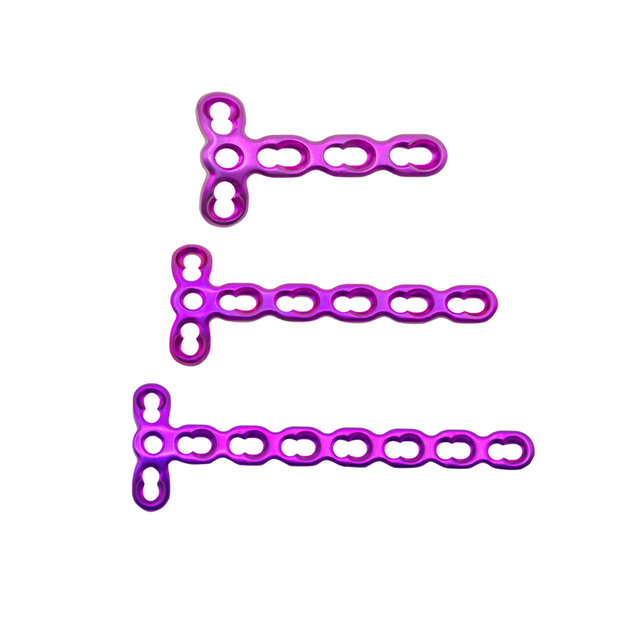 Plaque de verrouillage Mini T de 2,0 mm