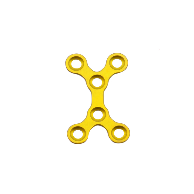 Plaque maxillo-faciale à double plaque en Y de 1,5 mm