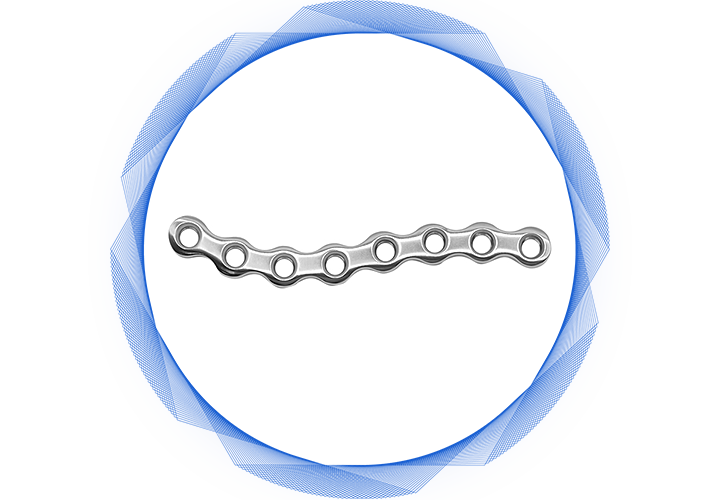 Plaque non verrouillable