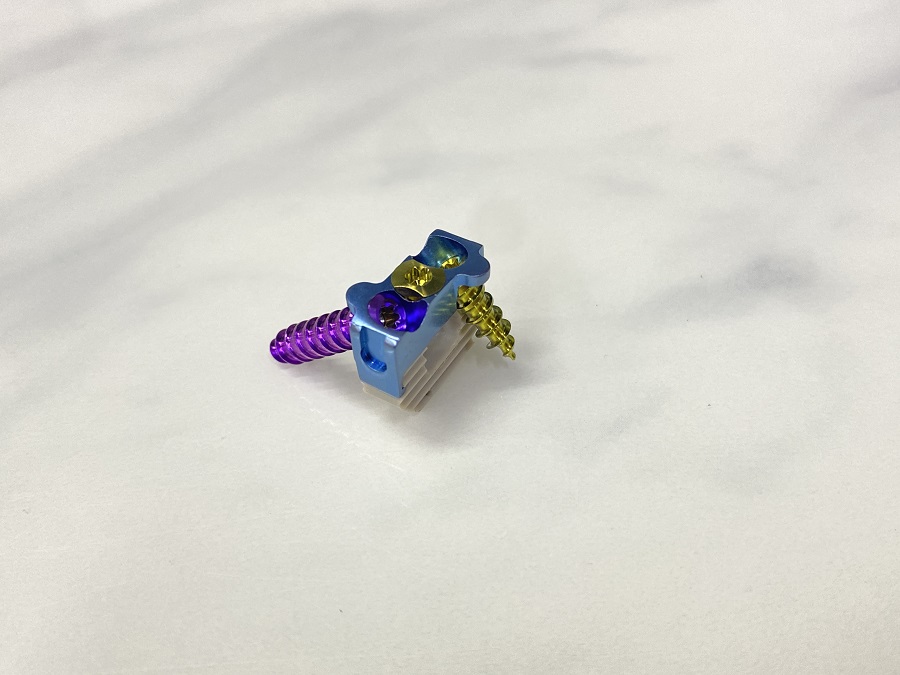 cage cervicale &agrave; vis