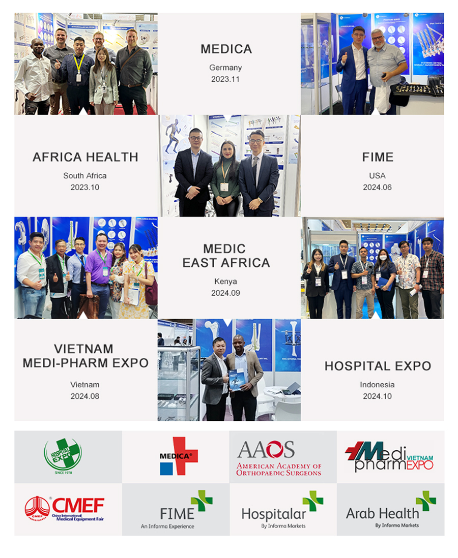 ensemble d'instruments pour plaques maxillo-faciales