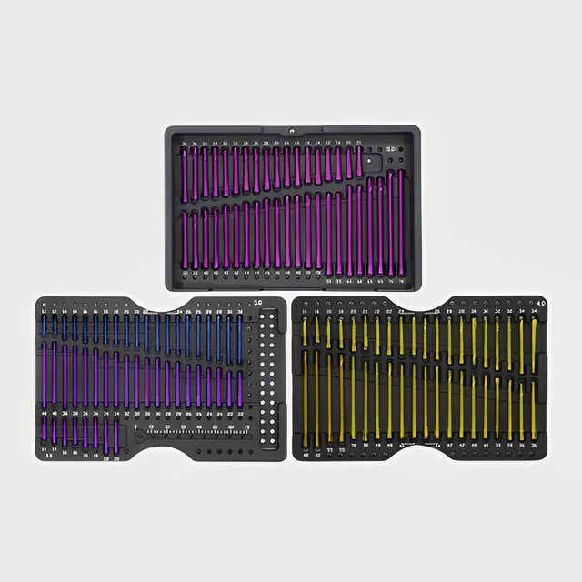 Boîte de vis de compression canulée sans tête