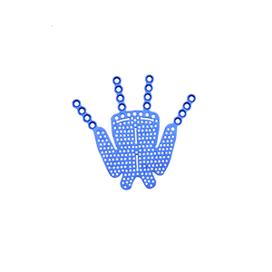 Plaque orbitale de 1,5 mm, plaque maxillo-faciale de type II