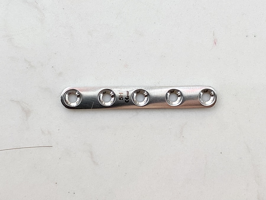 Doigt (M&eacute;tatarsien) Plaque (Droit)