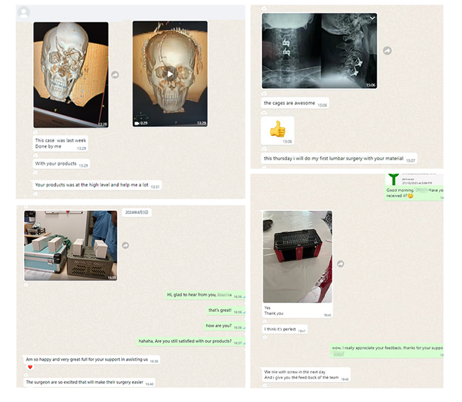 ensemble d'instruments pour plaques maxillo-faciales