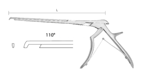 Rongeurs pour laminectomie (aboral)