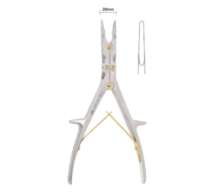 Rongeur Double Joint (Large Open File)