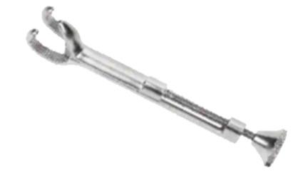 Pince à os à trois griffes