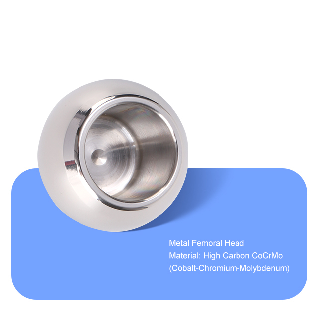 Tête fémorale métal （cocmo en carbone élevé）