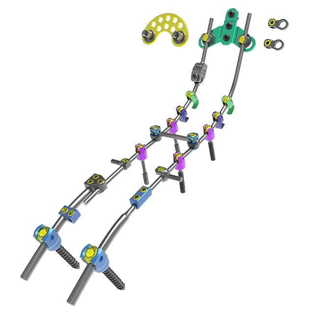 Système de vis cervicale postérieure （Nouveau）