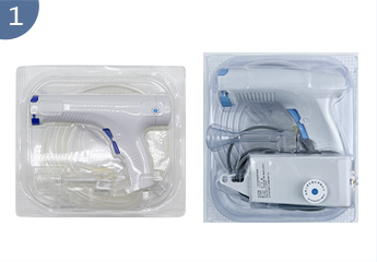 Lavage par impulsions jetables