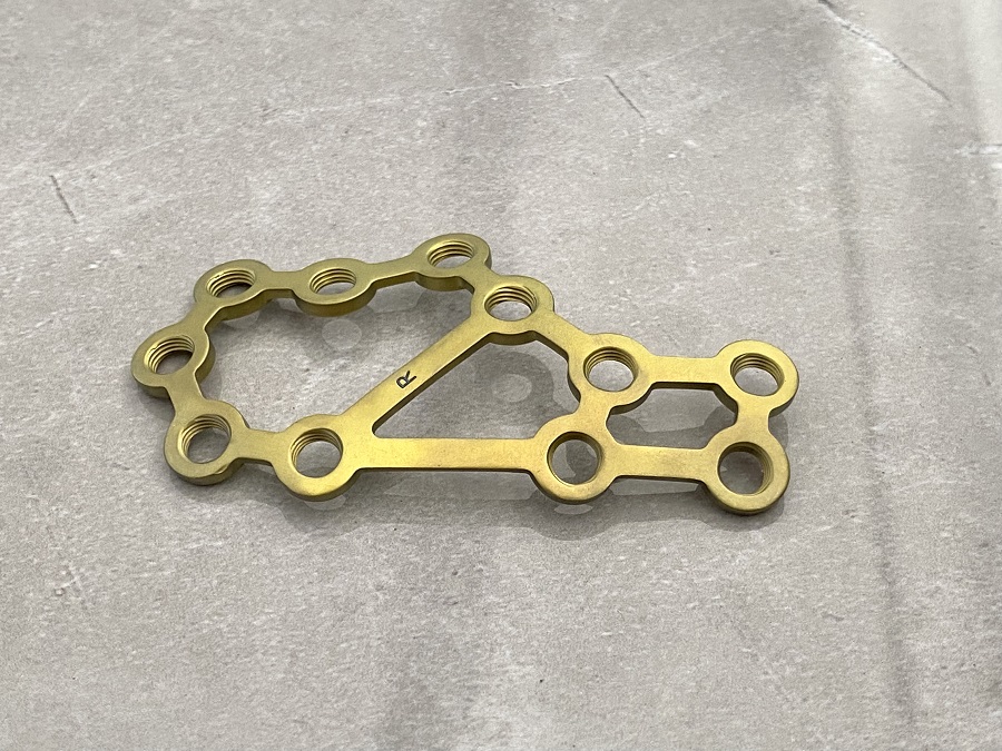 Plaque de verrouillage calcan&eacute;enne