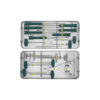 Cage lombaire postérieure extensible en titane